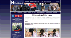 Desktop Screenshot of elevage.lanichealulu.com